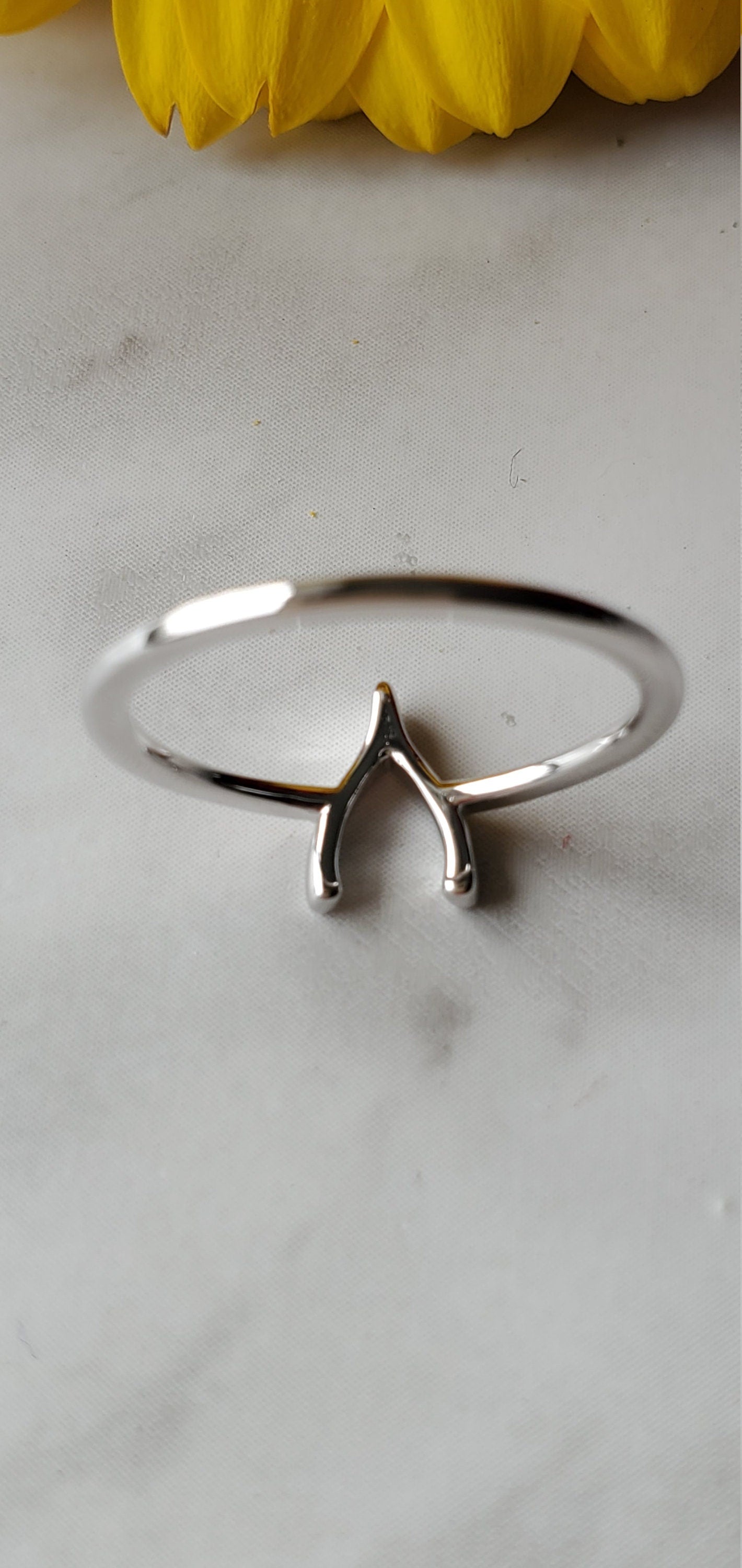 wishbone Ring, simple ring, delicate ring, symbolic ring, teen age ring, friendship ring, lucky charm ring, good luck ring, birthday gift