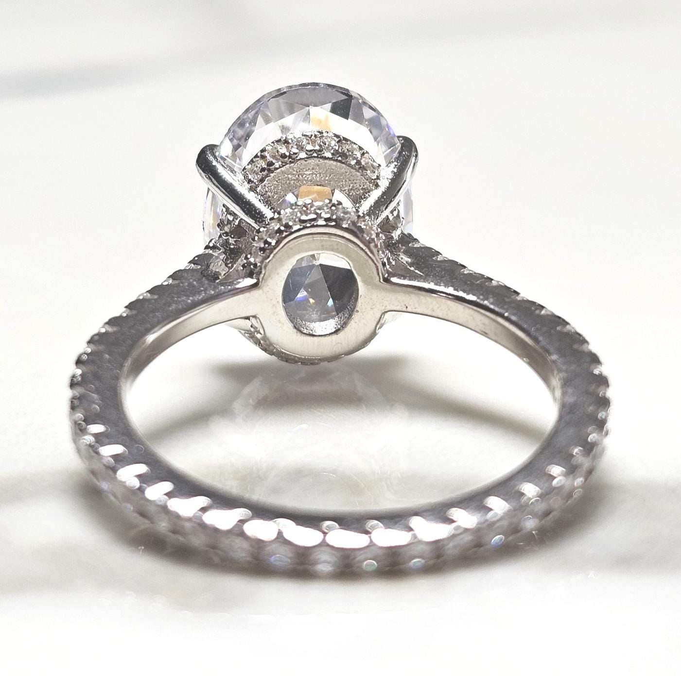 12.86ct oval stone, Oval Solitaire Ring, halo oval ring, engagement ring, halo ring, pave ring , luxury band ring, wedding band