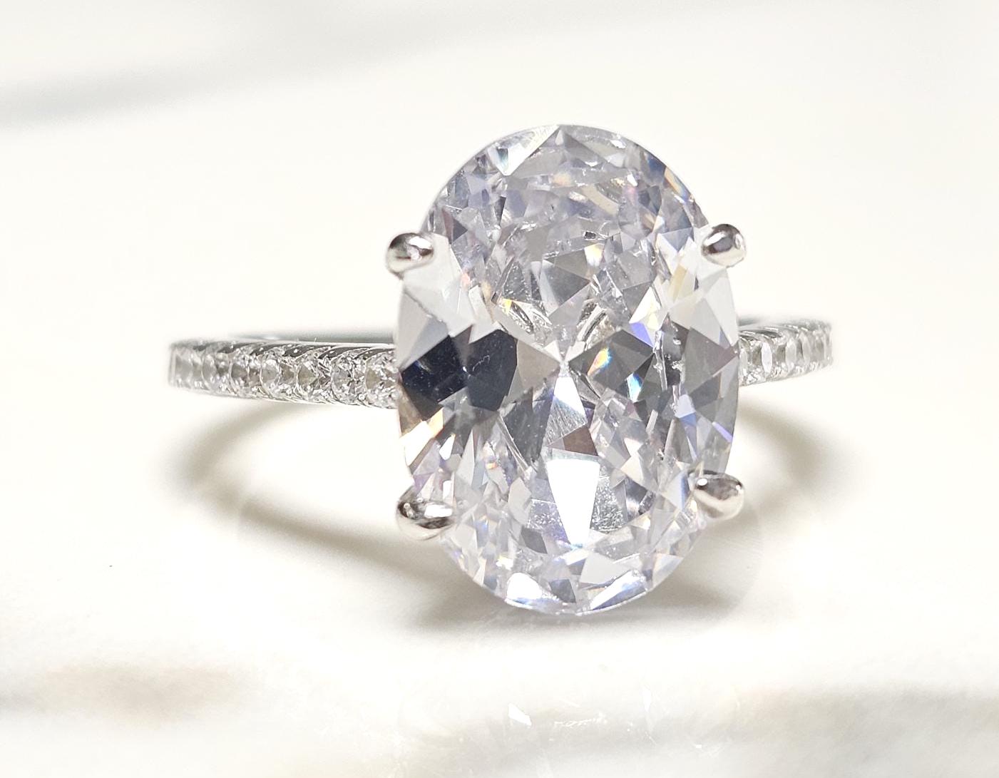 12.86ct oval stone, Oval Solitaire Ring, halo oval ring, engagement ring, halo ring, pave ring , luxury band ring, wedding band