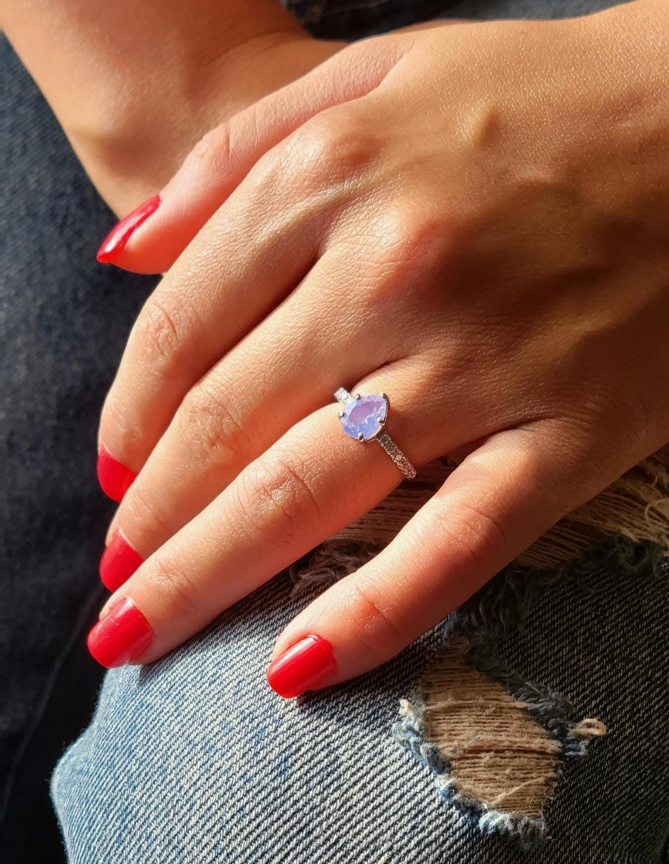 moon stone ring, 925 sterling silver, geometric ring, luxury ring, engagement ring, celestial jewelry, minimalist ring, handmade, spiritual