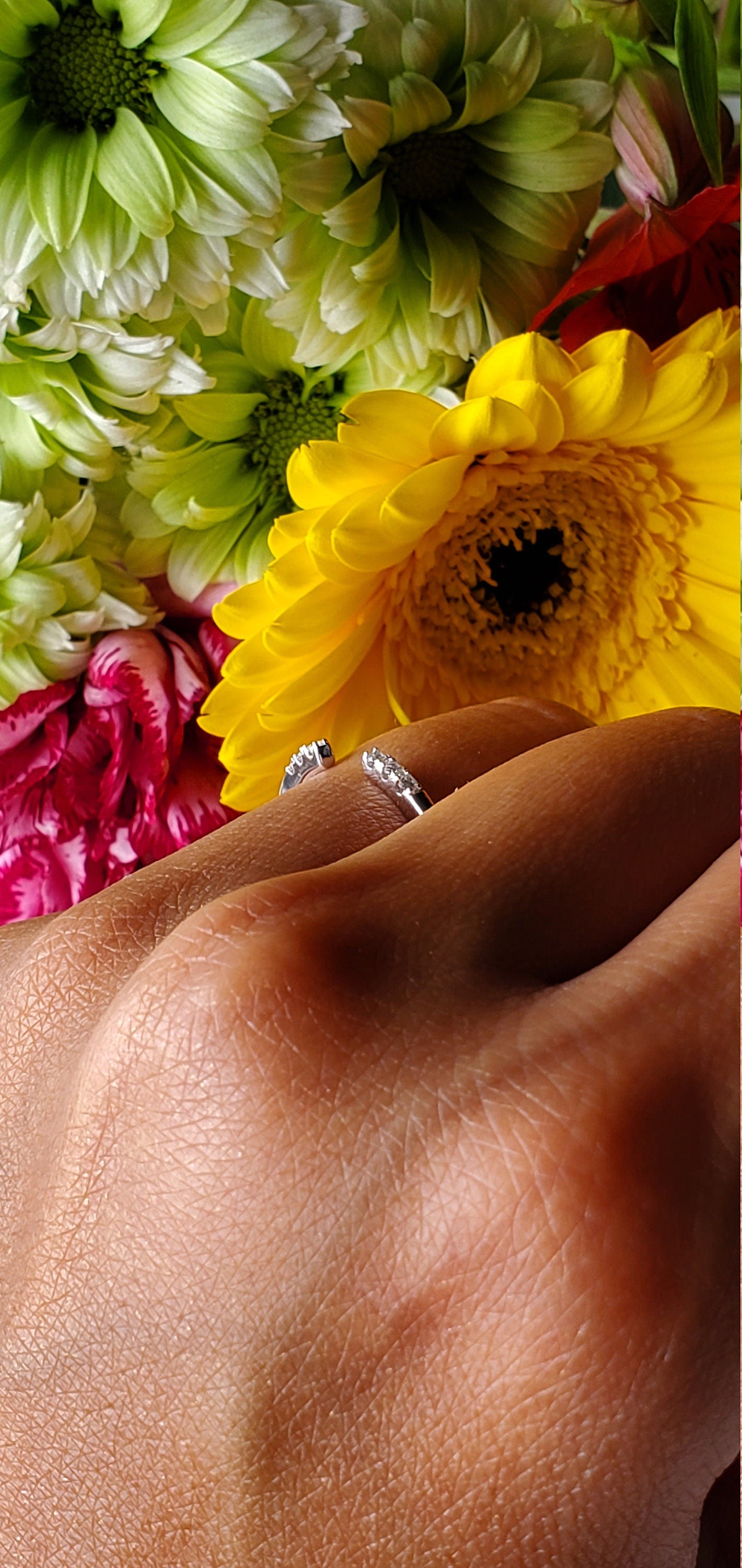 Open Ring with CZ End Caps, minimal jewelry, Anniversary Gift, Present Future Ring, promise ring, Open Stackable Ring, Dainty Wedding Band