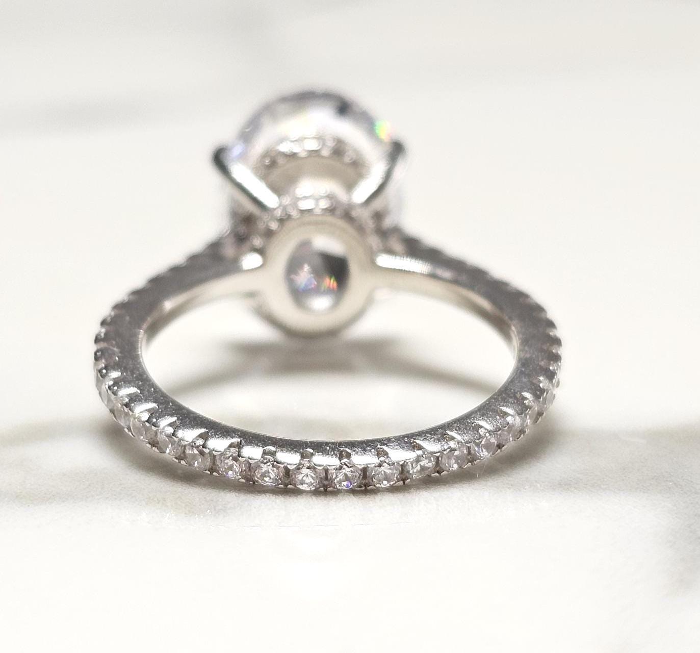 12.86ct oval stone, Oval Solitaire Ring, halo oval ring, engagement ring, halo ring, pave ring , luxury band ring, wedding band