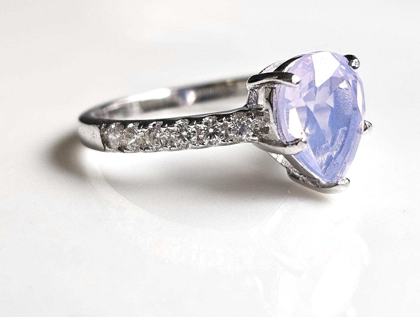 moon stone ring, 925 sterling silver, geometric ring, luxury ring, engagement ring, celestial jewelry, minimalist ring, handmade, spiritual